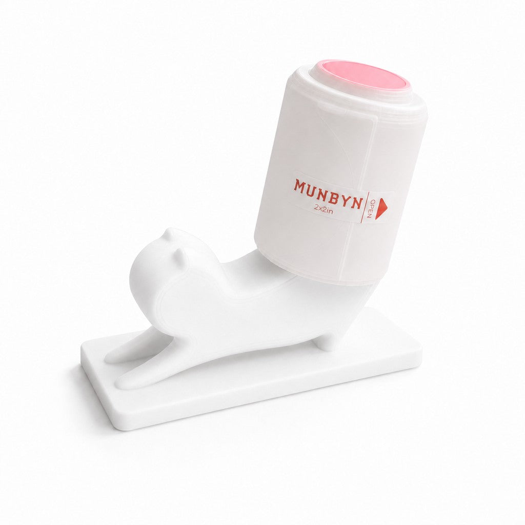 MUNBYN Cat Label Roll Holder for Thermal Printer