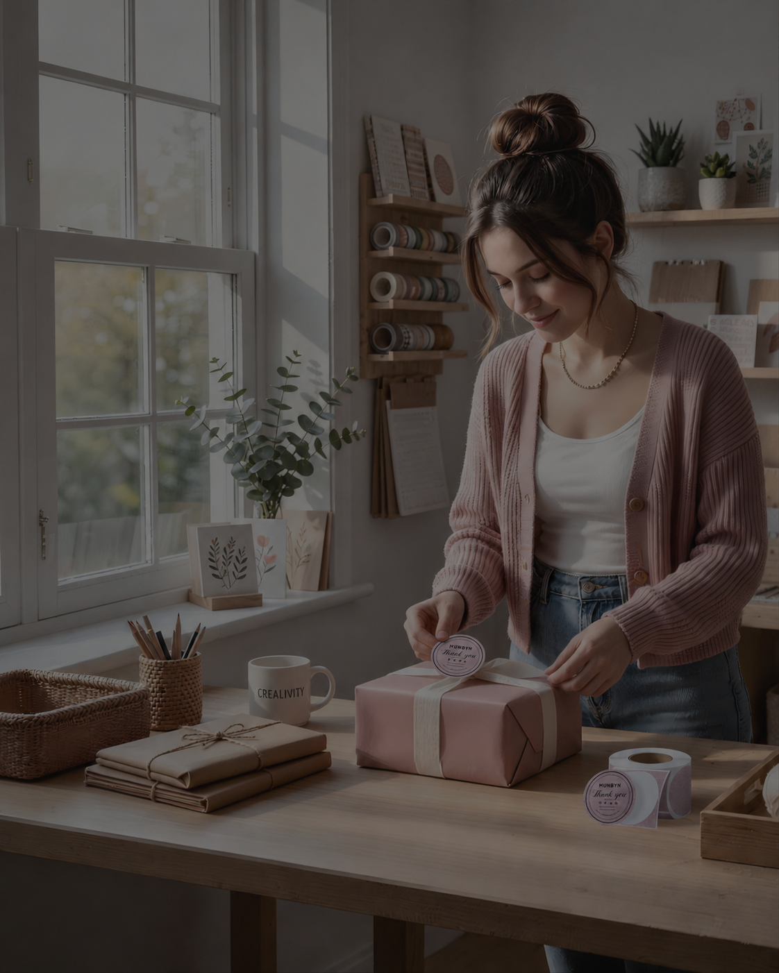 Creator workspace background
