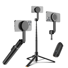 MUNBYN Portable Selfie Stick Phone Tripod with Remote