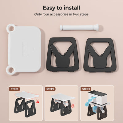 MUNBYN RealWriter 941BP Bluetooth Printer, Circle Labels & 3-in-1 Holder Candle Kit