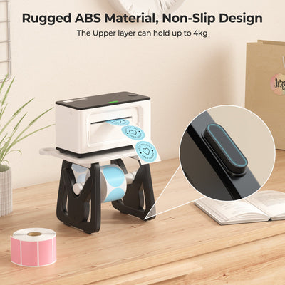 MUNBYN RealWriter 941BP Bluetooth Printer, Circle Labels & 3-in-1 Holder Candle Kit