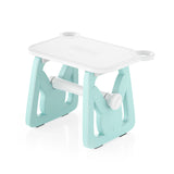 White and gray ILH02 label holder for MUNBYN label printer accessories, showing durable plastic design for organizing labels.