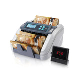 MUNBYN IMC51-GR-US money counter machine with digital display and compact design for counting cash efficiently