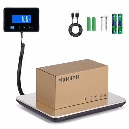 MUNBYN IPS03 440lb/1.8oz Digital Postal Shipping Scale