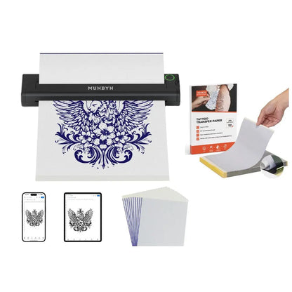 MUNBYN ITP05 Bluetooth Tattoo Stencil Printer