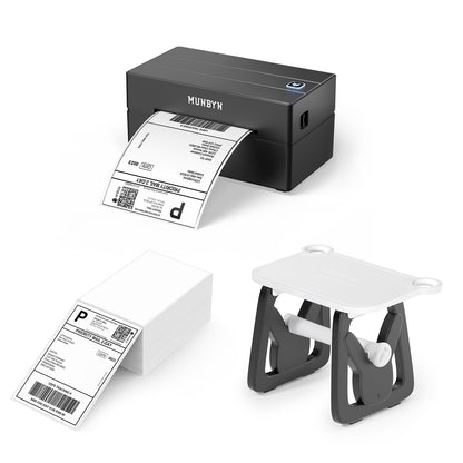 MUNBYN RealWriter 130B Bluetooth Thermal Label Printer Kit