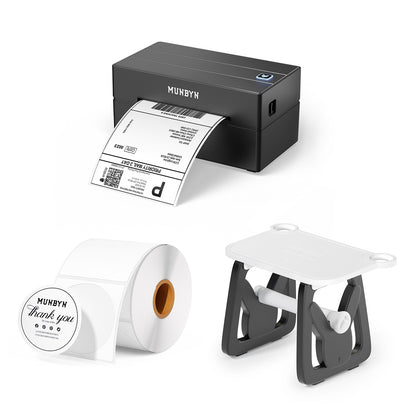 MUNBYN RealWriter 130B Bluetooth Thermal Label Printer Kit