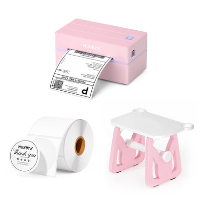 MUNBYN RealWriter 130B Bluetooth Thermal Label Printer Kit
