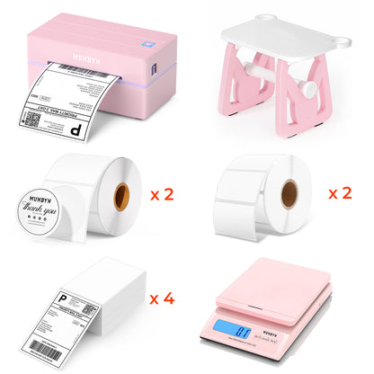 MUNBYN RealWriter 130B Bluetooth Thermal Label Printer Kit