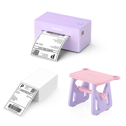 MUNBYN RealWriter 130B Bluetooth Thermal Label Printer Kit