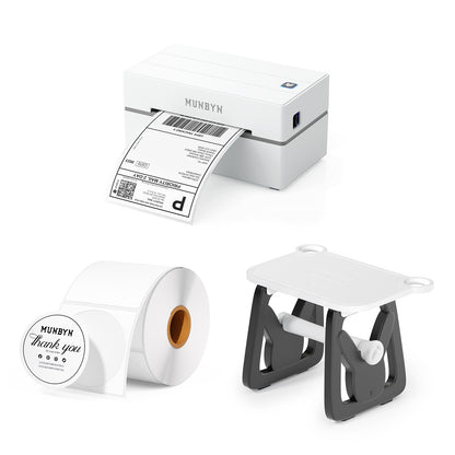 MUNBYN RealWriter 130B Bluetooth Thermal Label Printer Kit