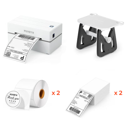 MUNBYN RealWriter 130B Bluetooth Thermal Label Printer Kit