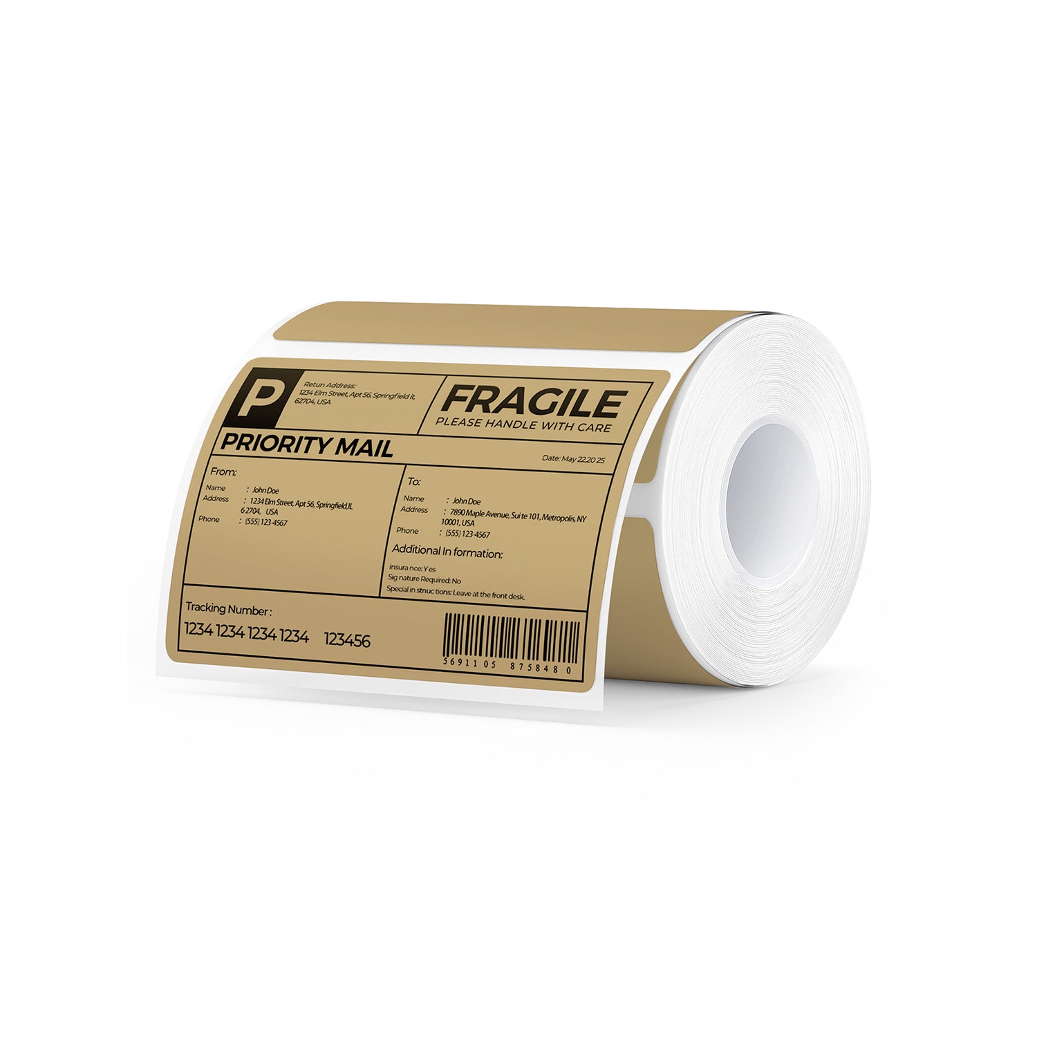 4" x 3" Rectangle Labels