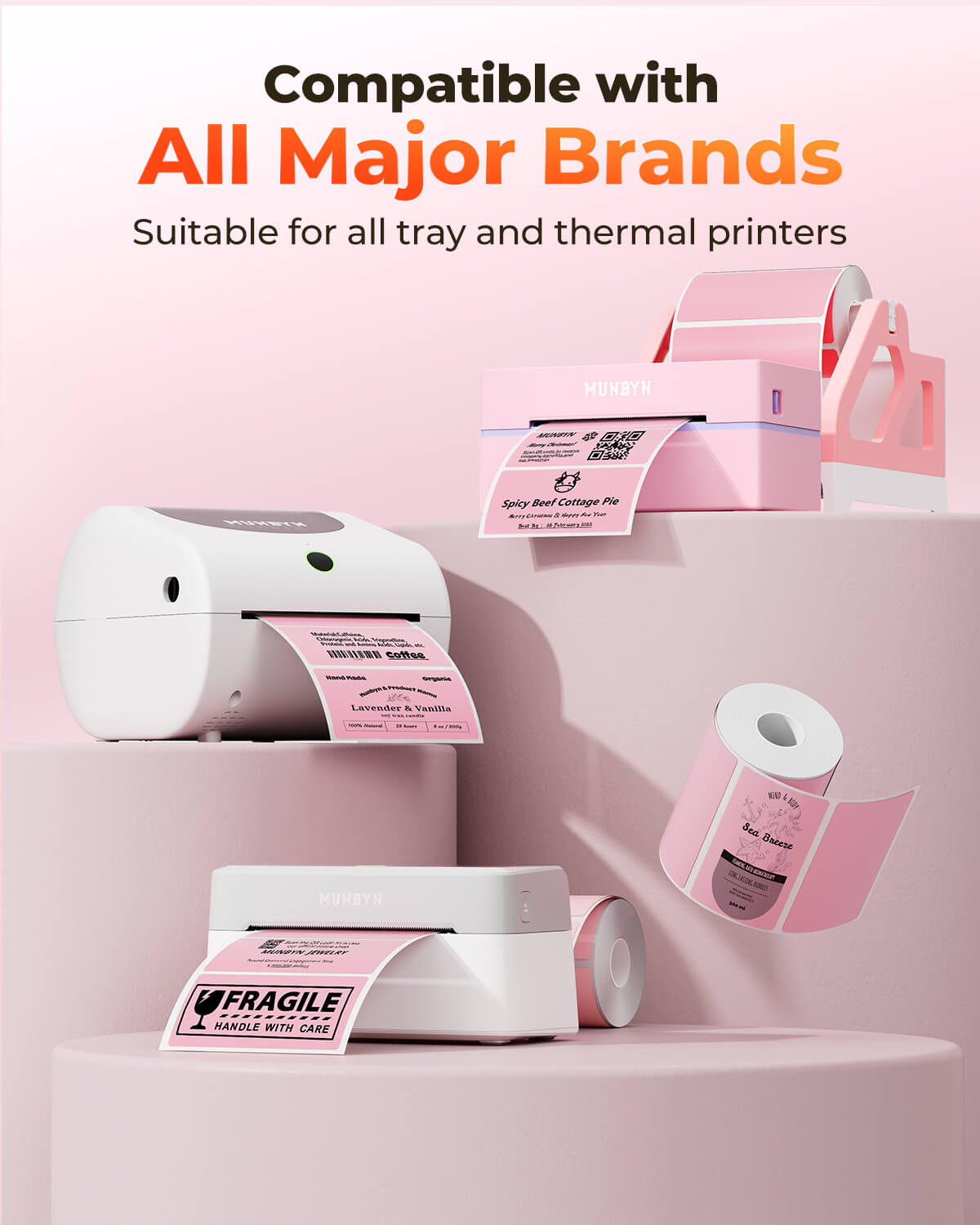 4" x 2"  Rectangle Labels