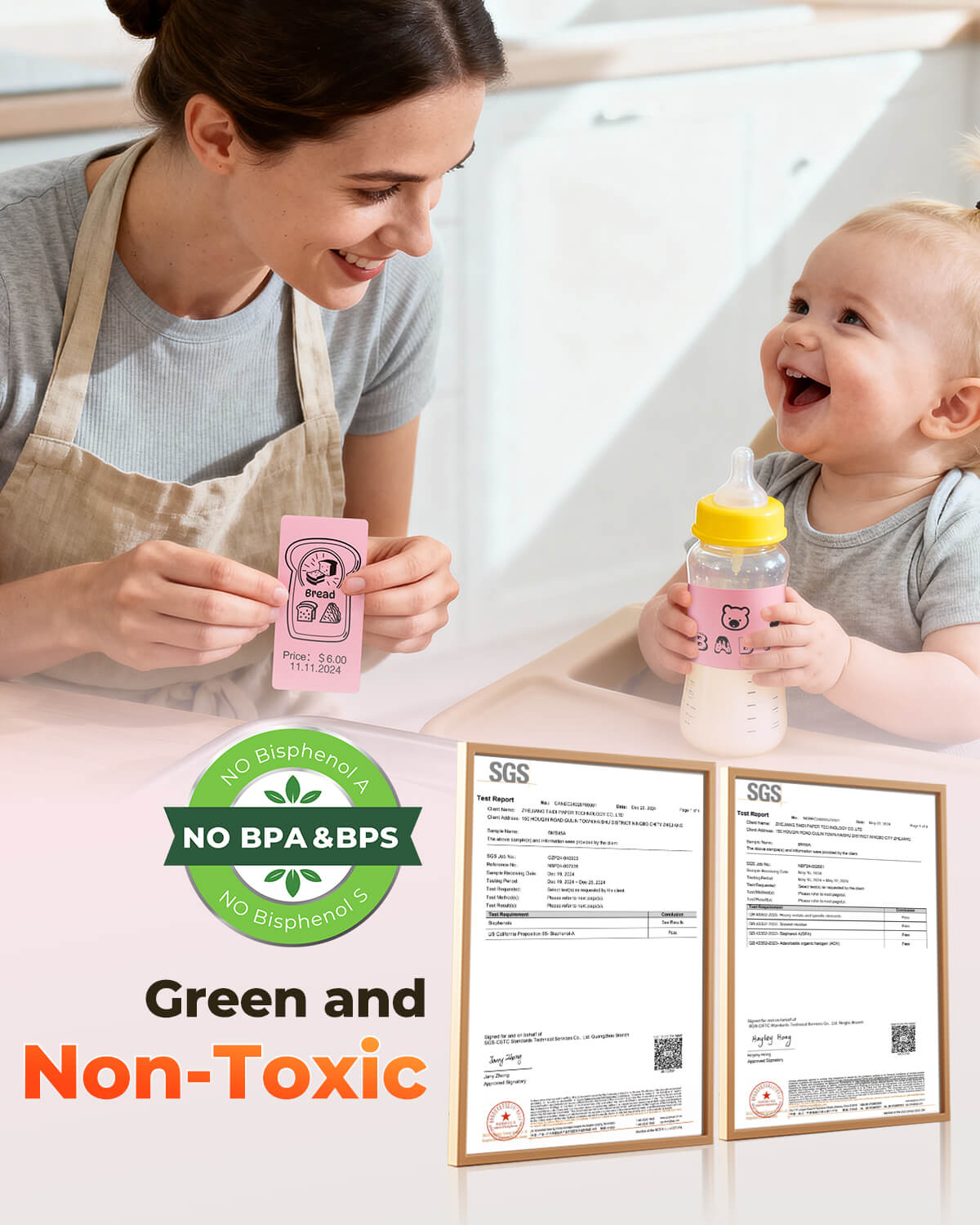 4" x 2"  Rectangle Labels