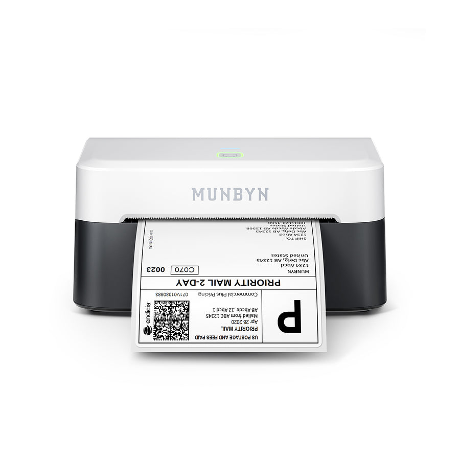 MUNBYN RealWriter 403B Bluetooth thermal label printer