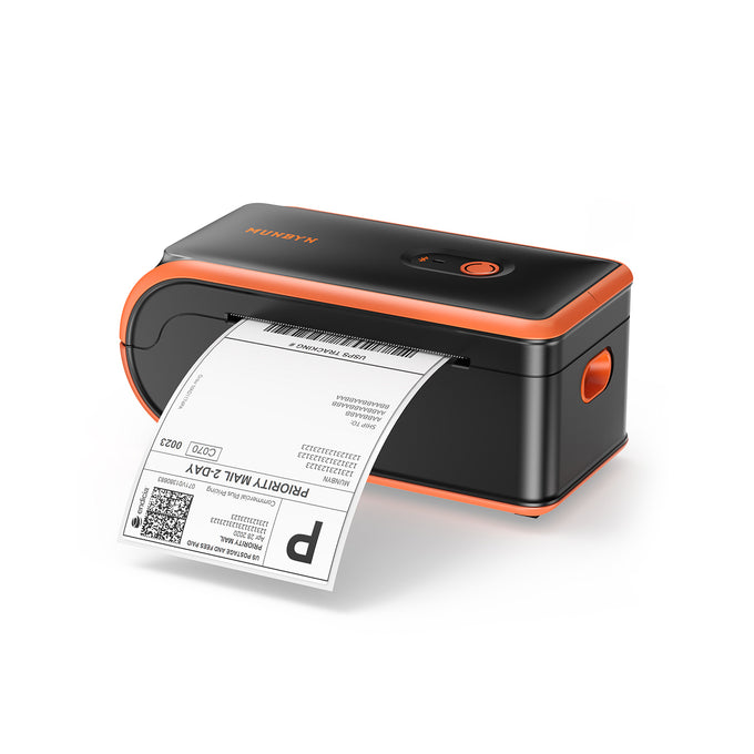 MUNBYN MC240 Battery-Powered Wireless Label Printer for Mobile Labeling