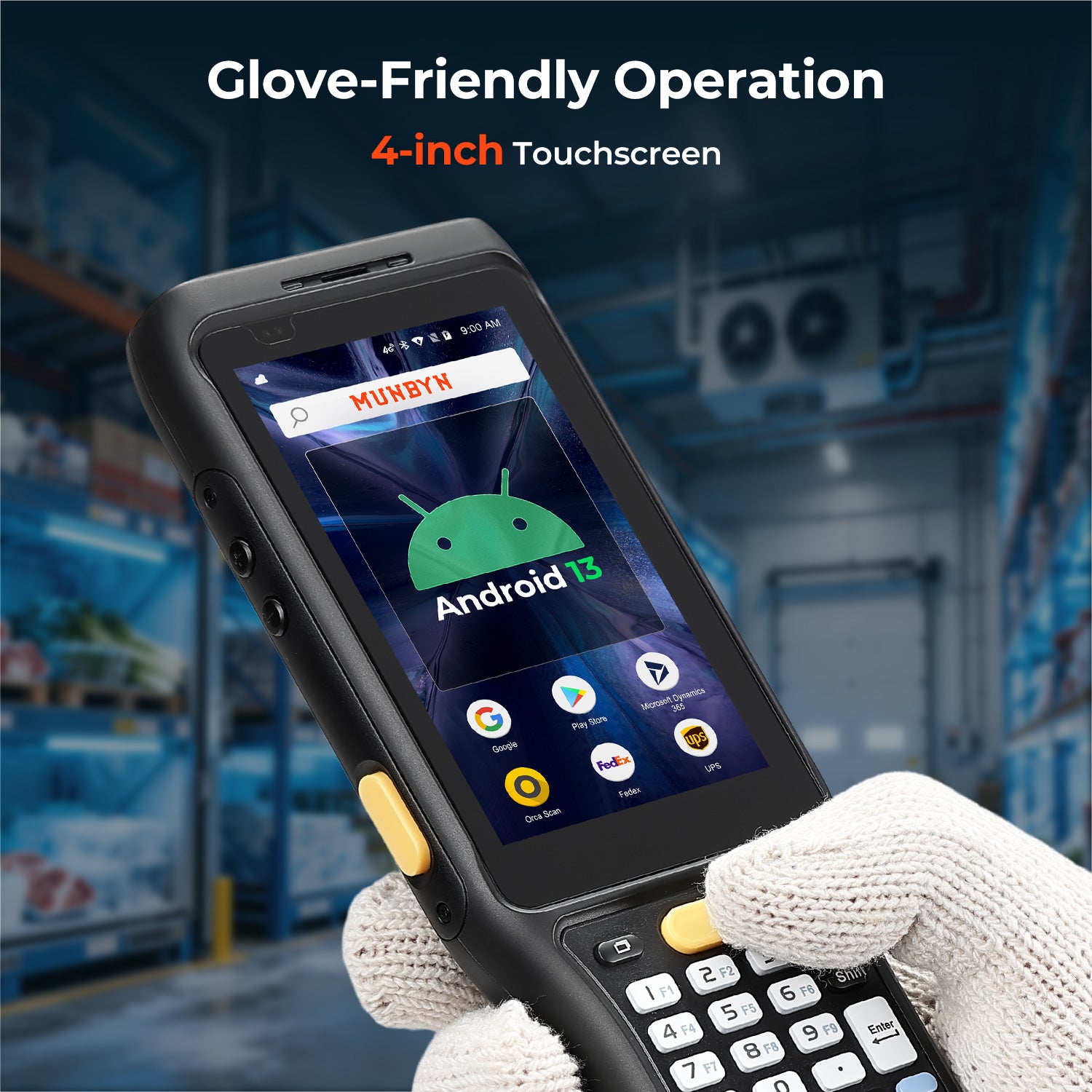 MUNBYN MC011 Cold Chain Barcode Scanner