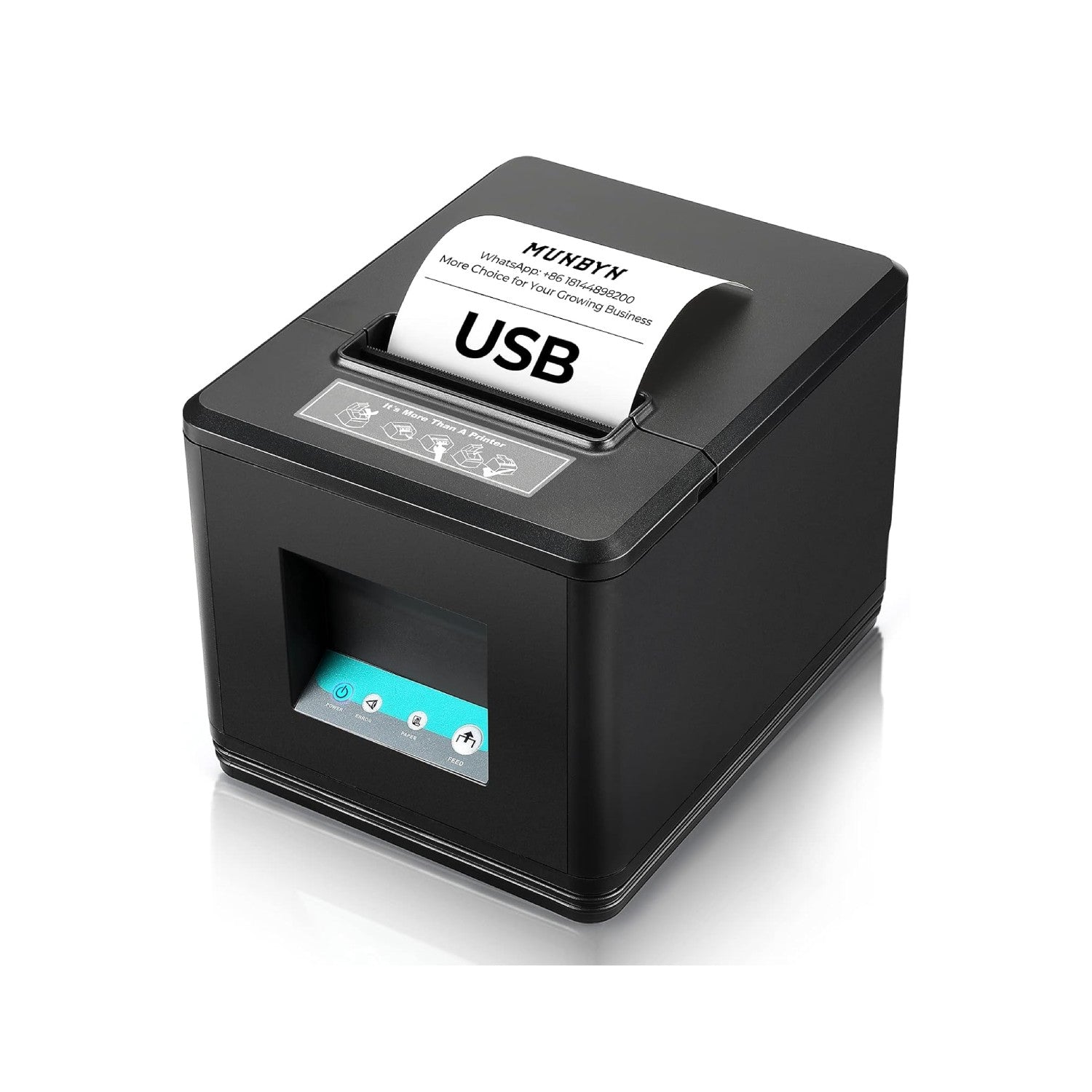 MUNBYN P098 80mm USB Thermal Receipt Printer