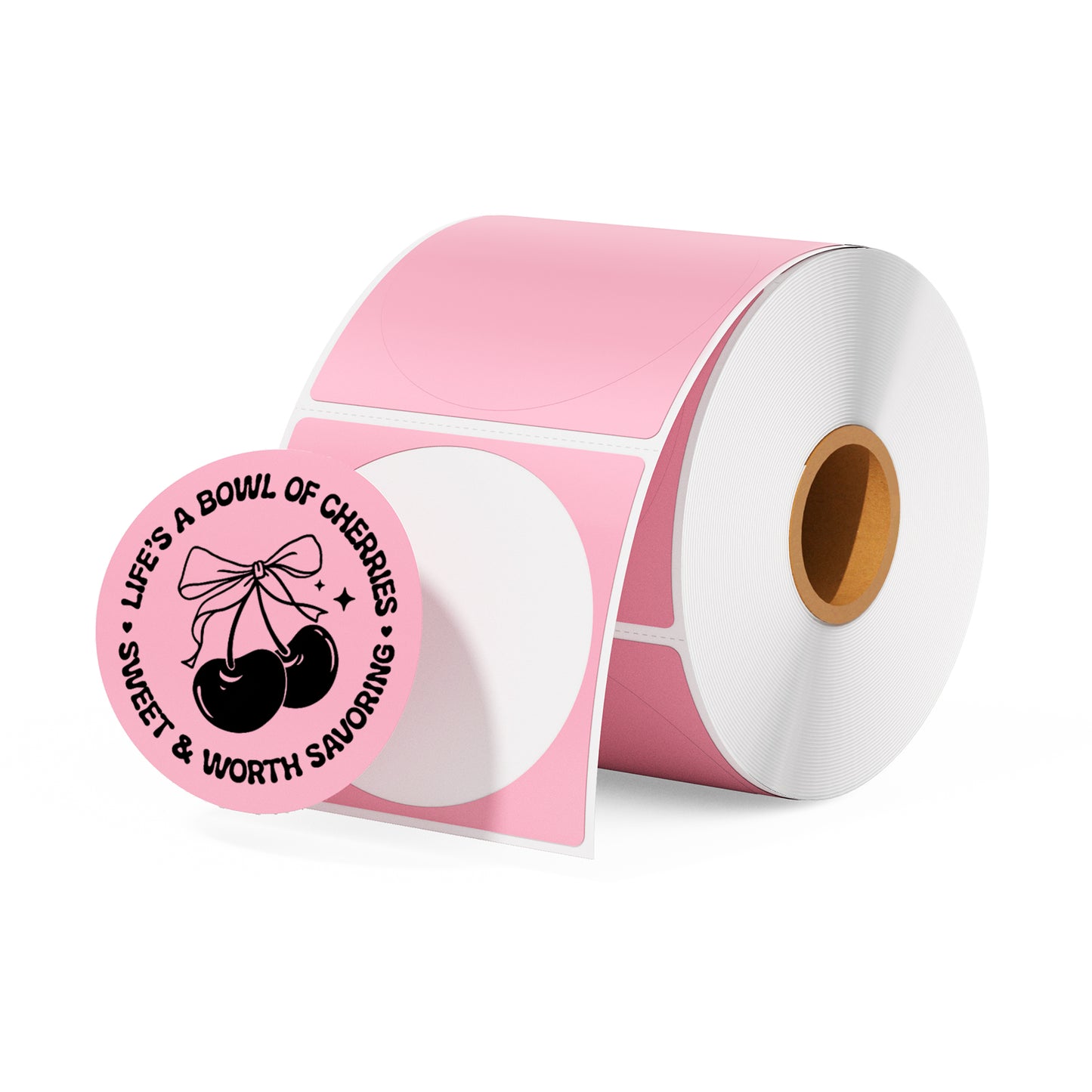 MUNBYN 3"x3" Generic Circle Series Thermal Labels (500/Roll)