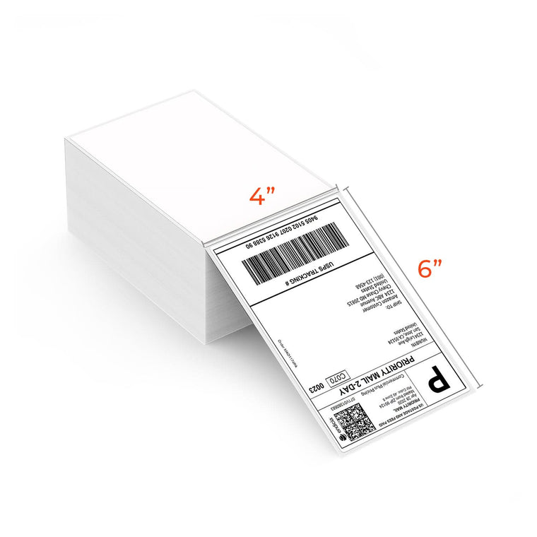 MUNBYN 4x6 Fan-Fold Direct Thermal Shipping Labels for Ecommerce Orders