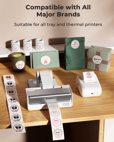 2" Dual Color Labels