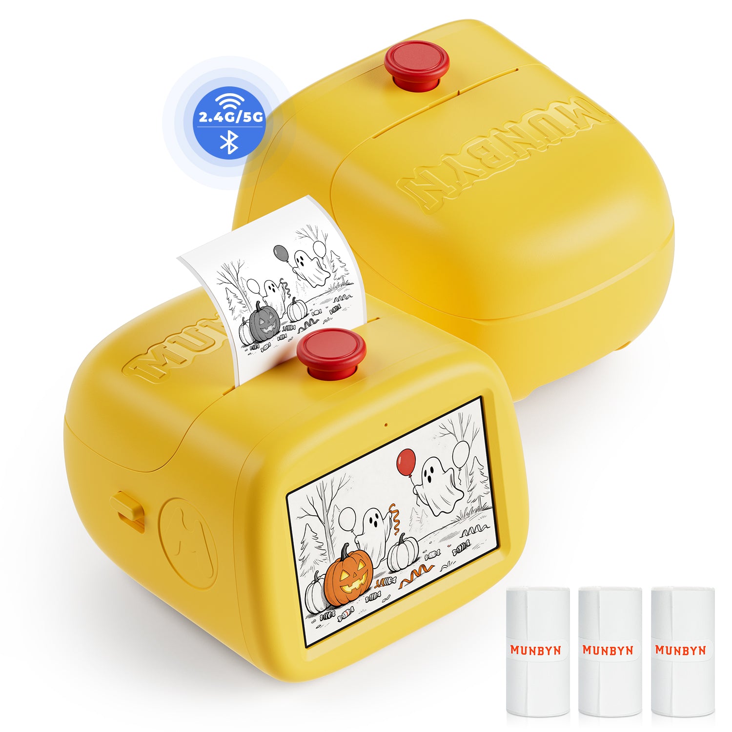 MUNBYN Stickee SP01 AI Sticker Printer for Kids