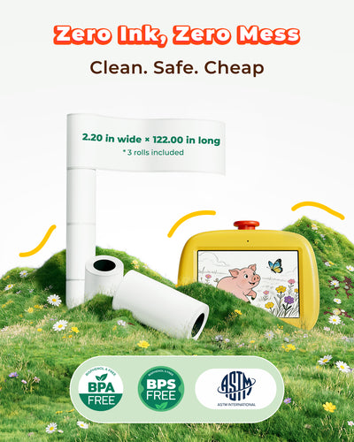 MUNBYN Stickee SP01 AI Sticker Printer for Kids