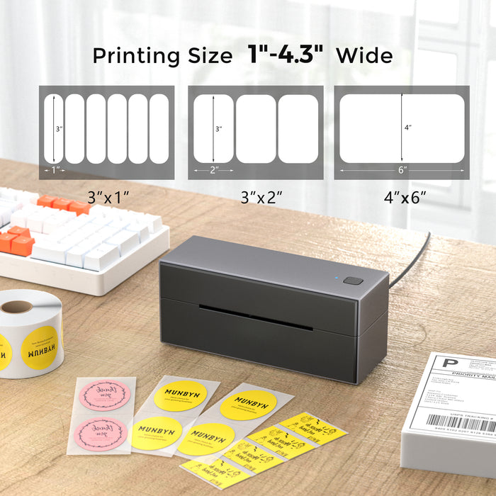 Free Printer with Your Purchase of 15 Rolls/Stacks of Thermal Labels