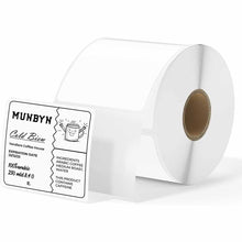 MUNBYN 2"x2" Generic Square Series Thermal Labels (750/Roll)