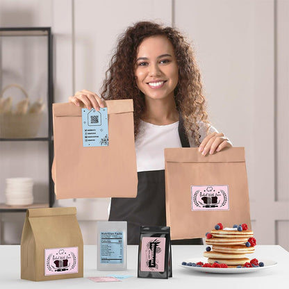 MUNBYN 4"x6" Fan-Fold Direct Thermal Shipping Labels (500/Stack)