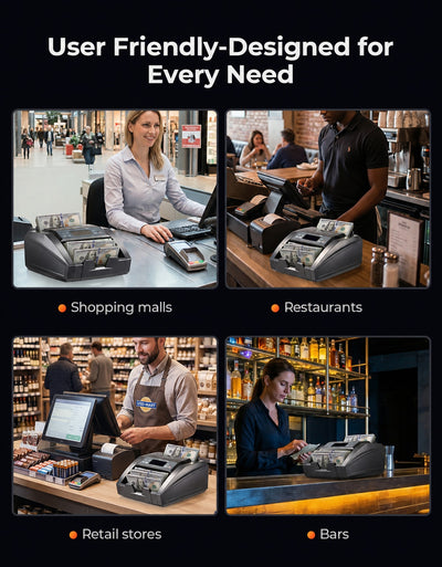 MUNBYN IMC27 for retail restaurant and office cash counting