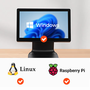 MUNBYN IPTS002 system compatibility illustration