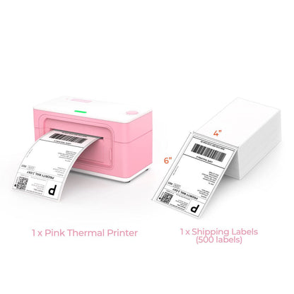 4"x6" Thermal Shipping Label Printer and 4"x6" Thermal Stack Labels.