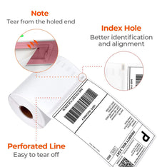 MUNBYN 4"x6" Direct Thermal Shipping Labels (220/Roll)